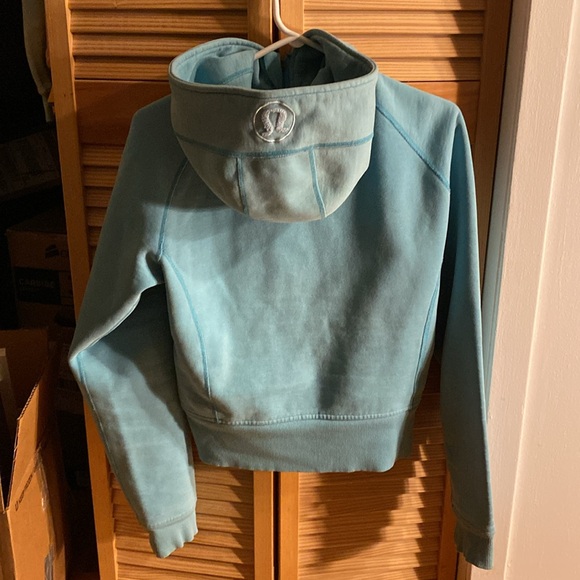☁️ Lululemon Scuba Light Blue Zip Up Sweater - Picture 3 of 5